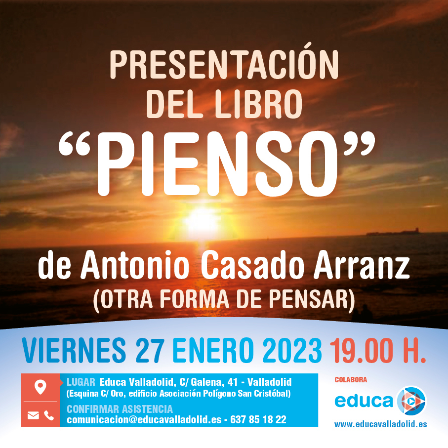 PRESENTACIÓN LIBRO "PIENSO"