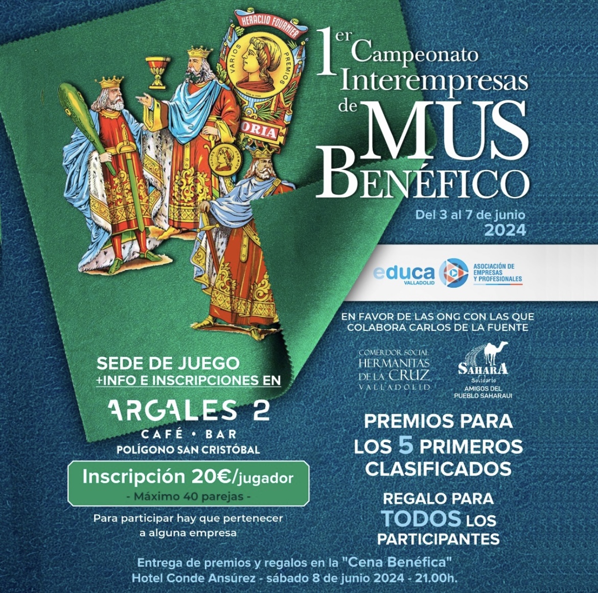 1er CAMPEONATO INTEREMPRESAS DE MUS BENÉFICO