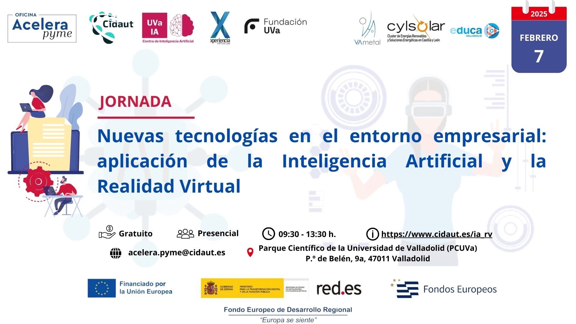 Jornada: Nuevas tecnologías en el entorno empresarial - Aplicación de la Inteligencia Artificial y la Realidad Virtual